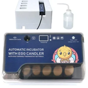 Egg Incubators with Automatic Egg Turning Turner for Hatching Eggs with Egg Candler