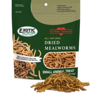 Exotic Nutrition - Dried Mealworms 1.41 oz
